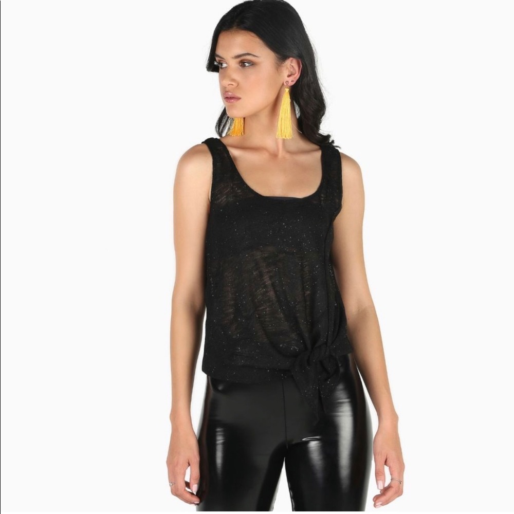 Knitted Sky Forget Me Knot Tank
